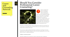 Desktop Screenshot of careerandcounseling.org